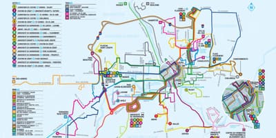 Карту автобусных Квебек 